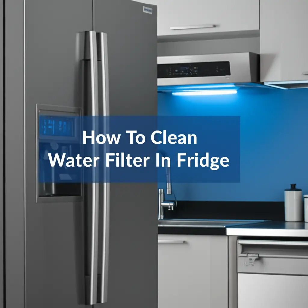 How To Clean Water Filter In Fridge