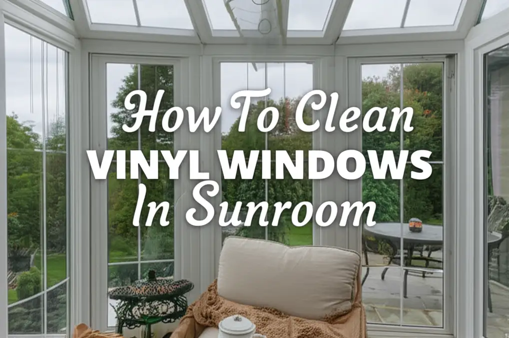 How To Clean Vinyl Windows In Sunroom