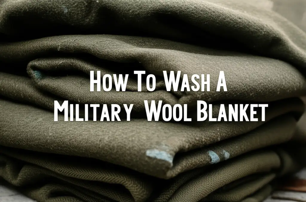 Learn how to properly wash a military wool blanket to preserve its quality and extend its life. Discover safe cleaning methods for wool.