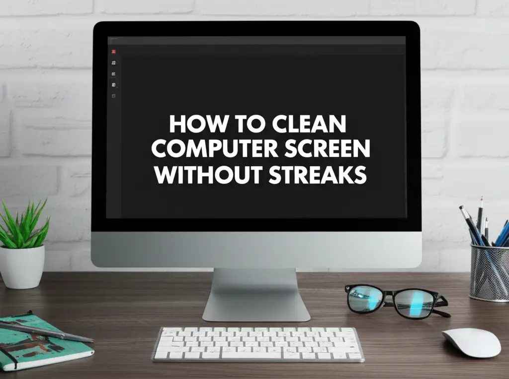 How To Clean Computer Screen Without Streaks