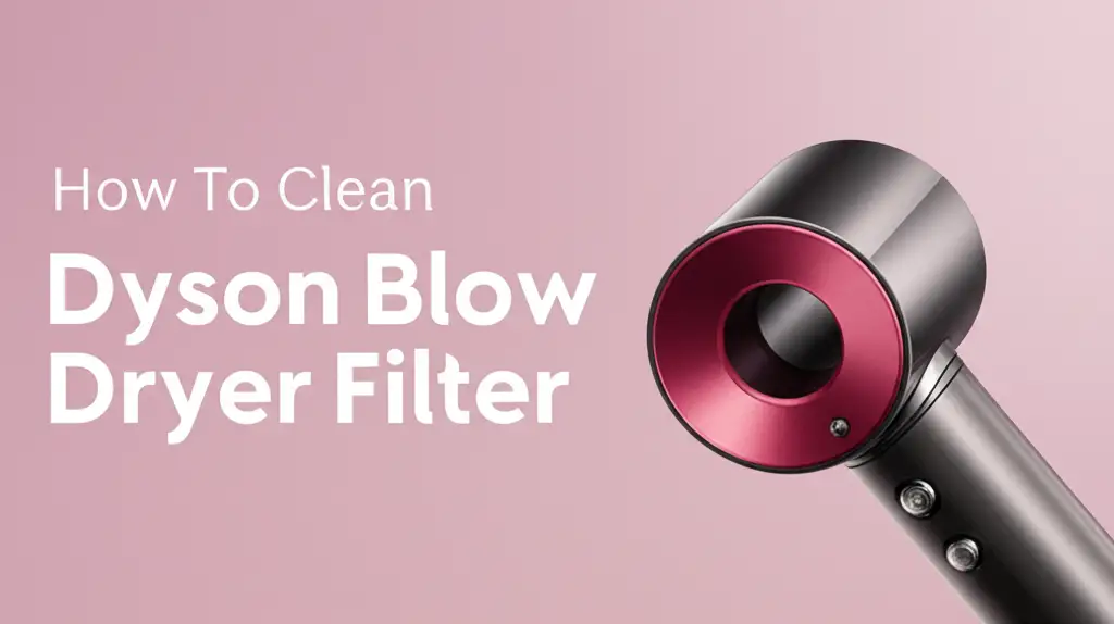 How To Clean Dyson Blow Dryer Filter