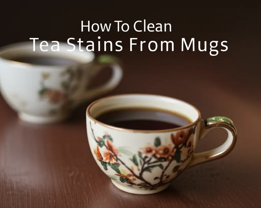 How To Clean Tea Stains From Mugs