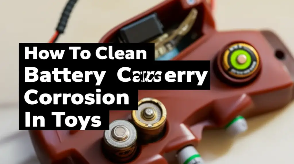 Restore beloved toys! Learn to effectively clean battery corrosion in toys using simple household items and safe methods.
