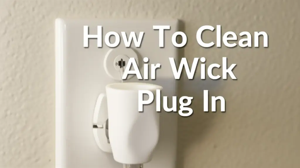 How To Clean Air Wick Plug In