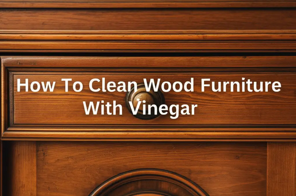 How To Clean Wood Furniture With Vinegar
