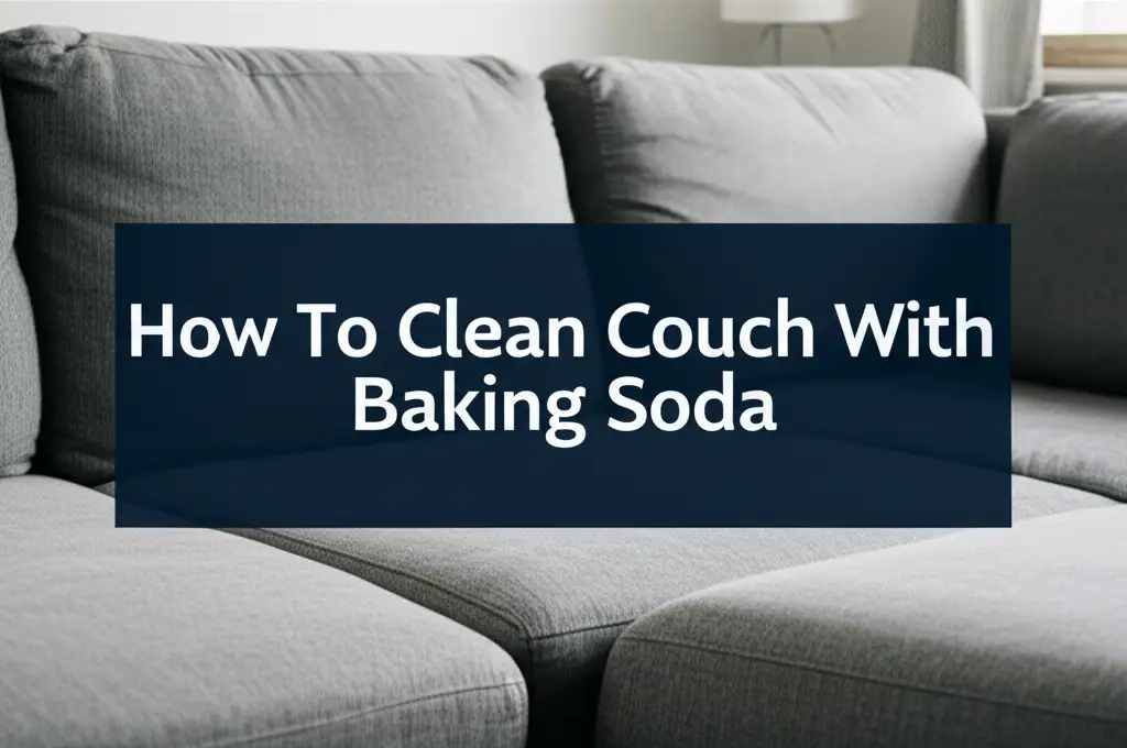 How To Clean Couch With Baking Soda