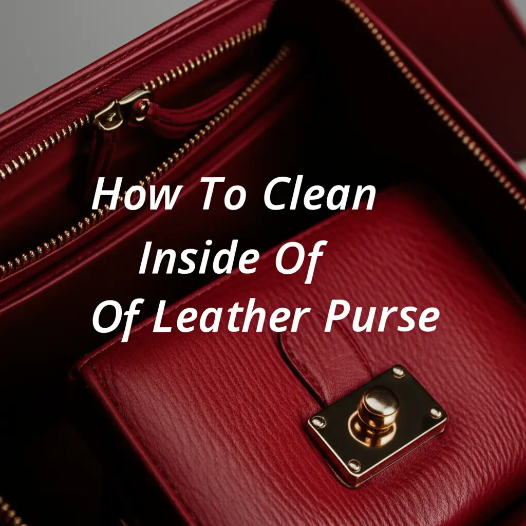 How To Clean Inside Of Leather Purse