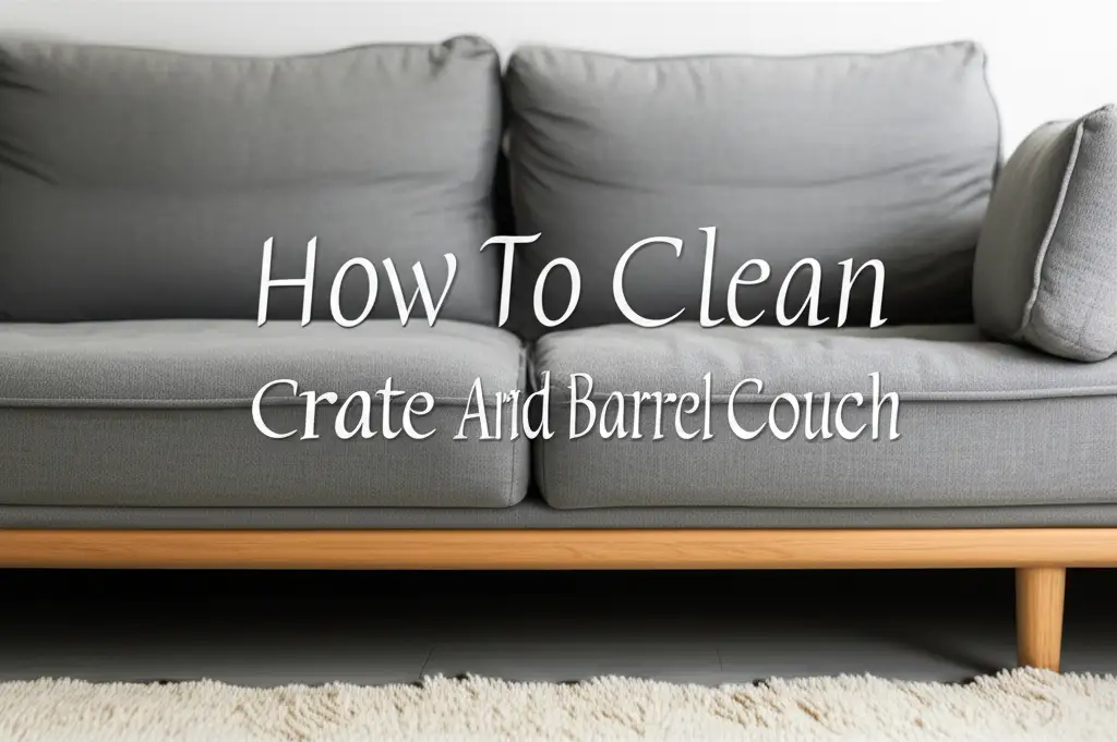 How To Clean Crate And Barrel Couch