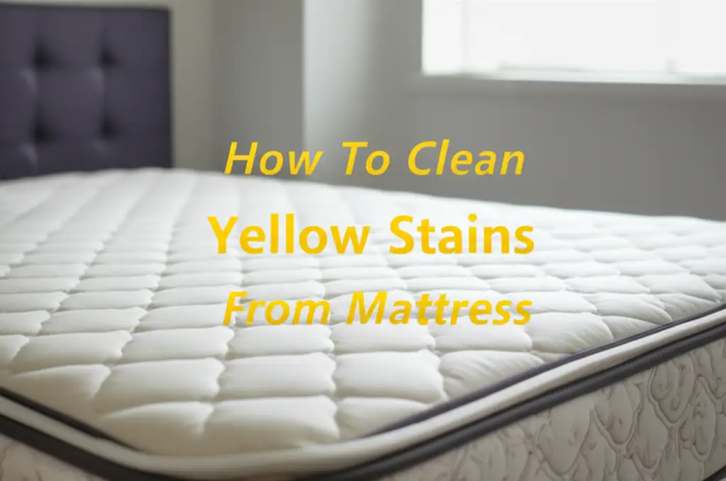 How To Clean Yellow Stains From Mattress