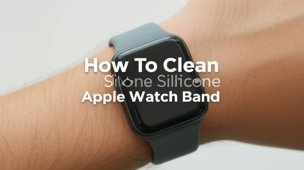 How To Clean Silicone Apple Watch Band