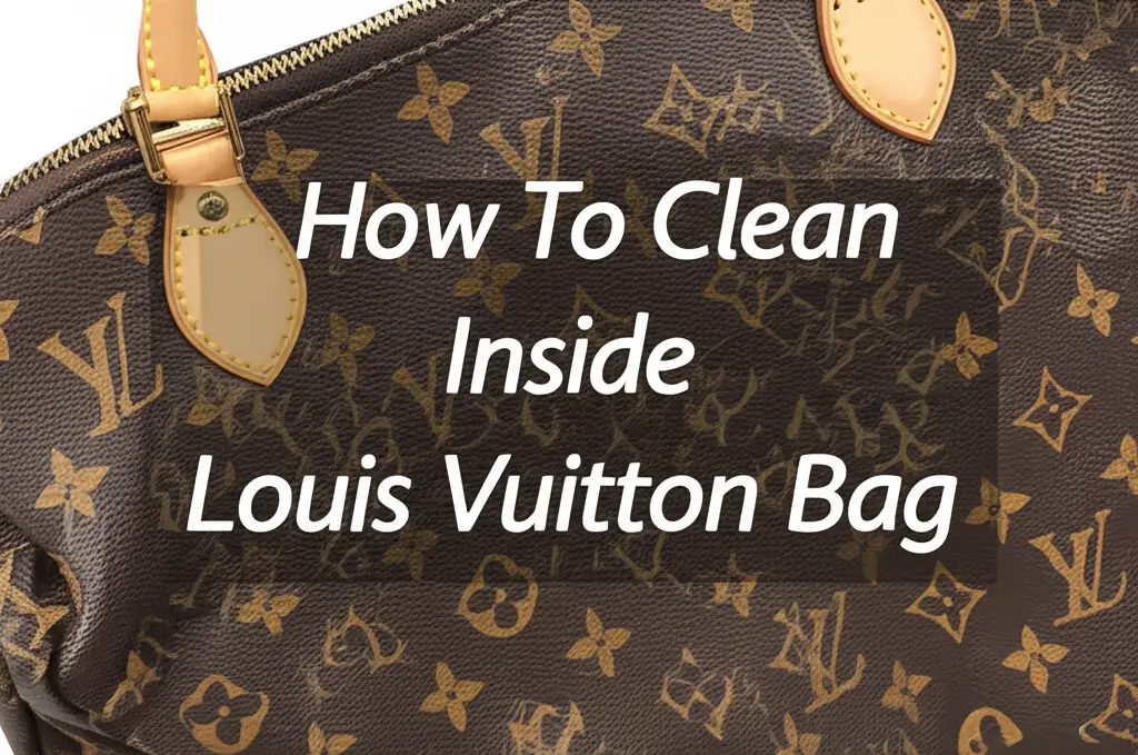 Learn how to clean inside your Louis Vuitton bag safely. This guide provides steps for canvas, microfiber, and leather linings.