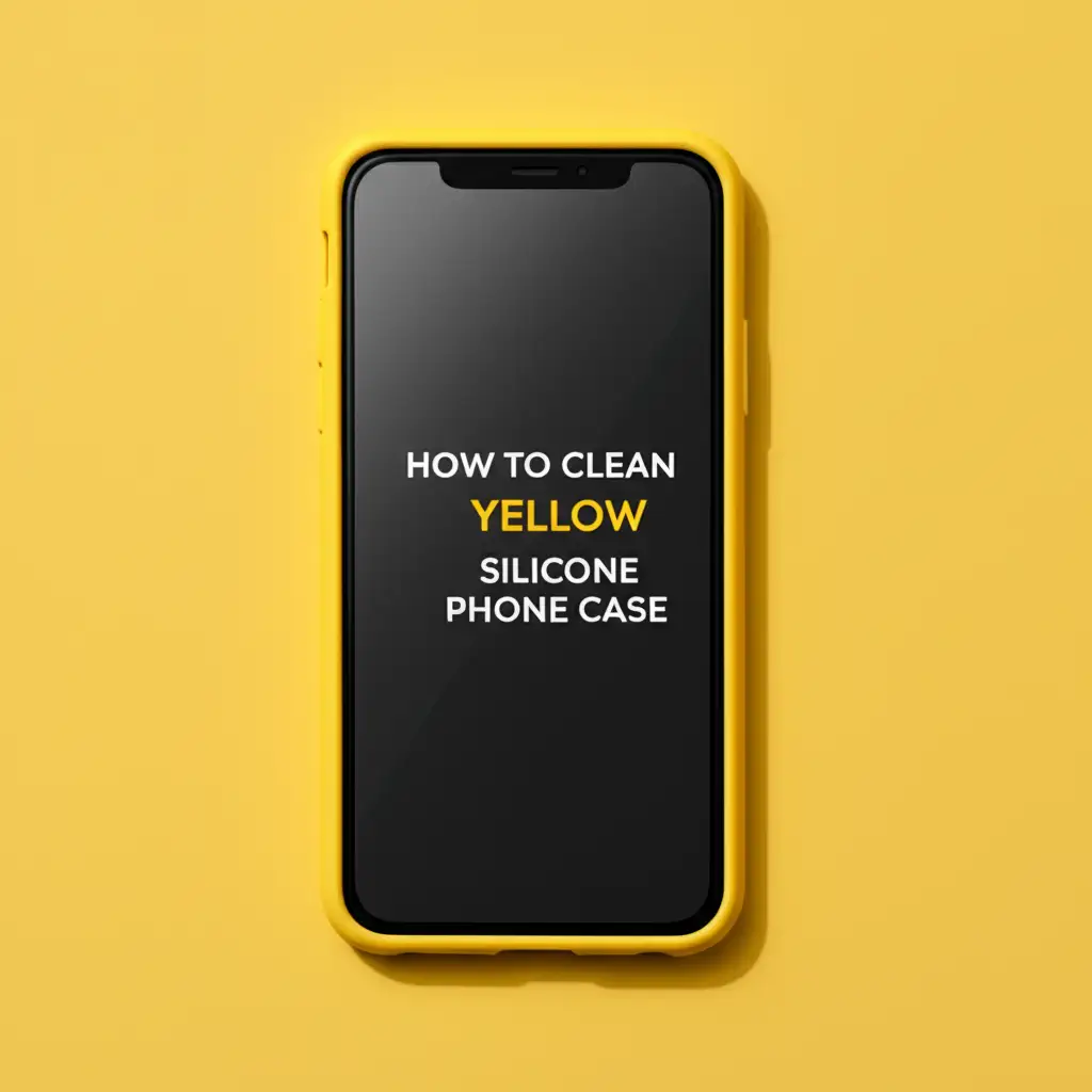How To Clean Yellow Silicone Phone Case