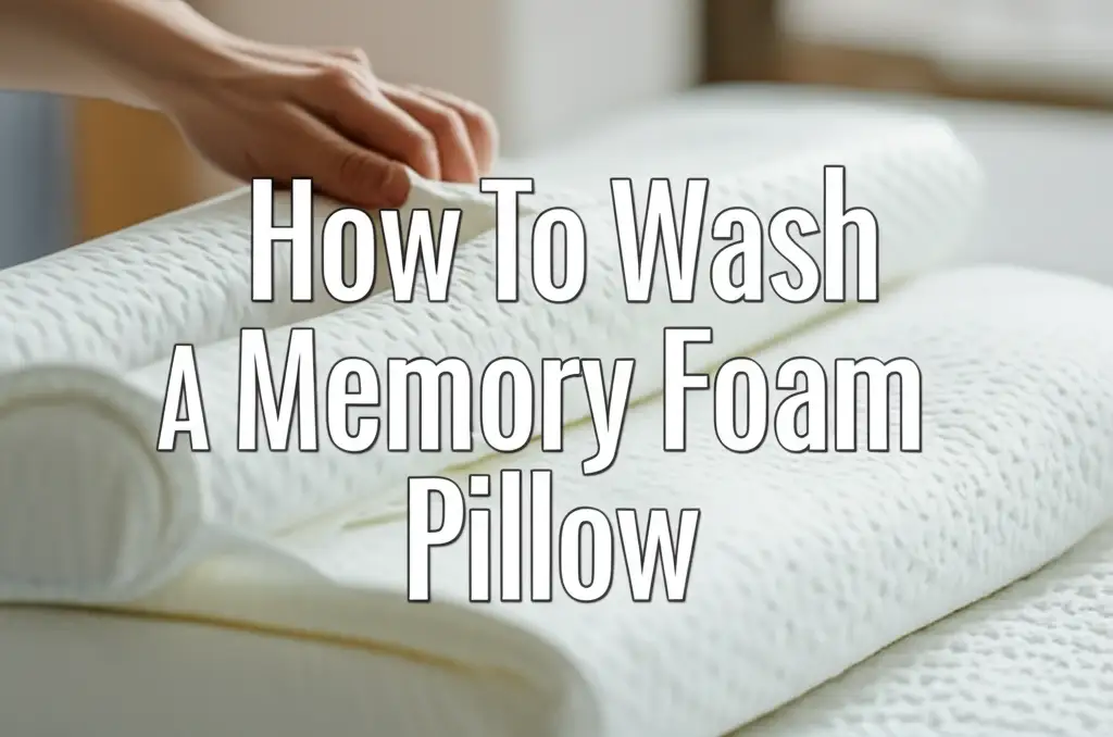 How To Wash A Memory Foam Pillow