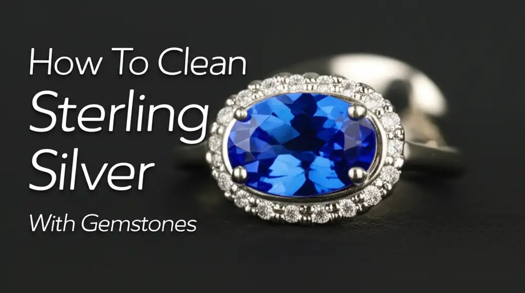 How To Clean Sterling Silver With Gemstones