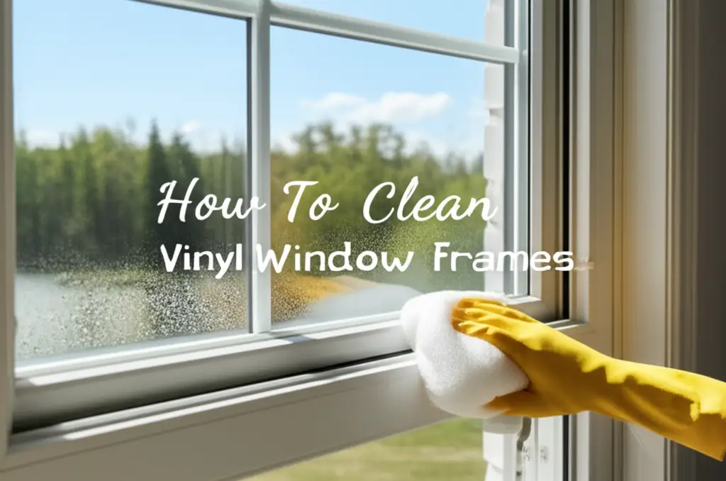 How To Clean Vinyl Window Frames