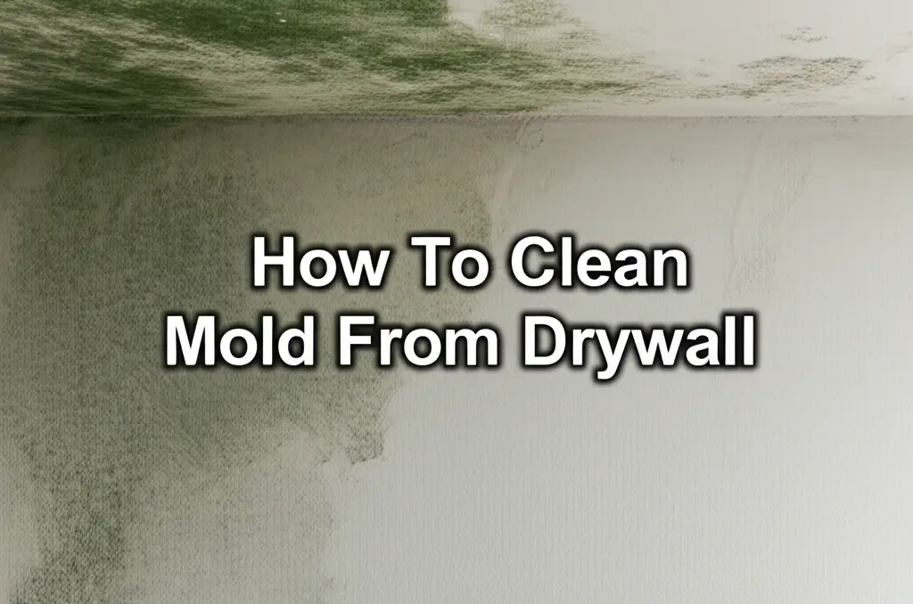 How To Clean Mold From Drywall
