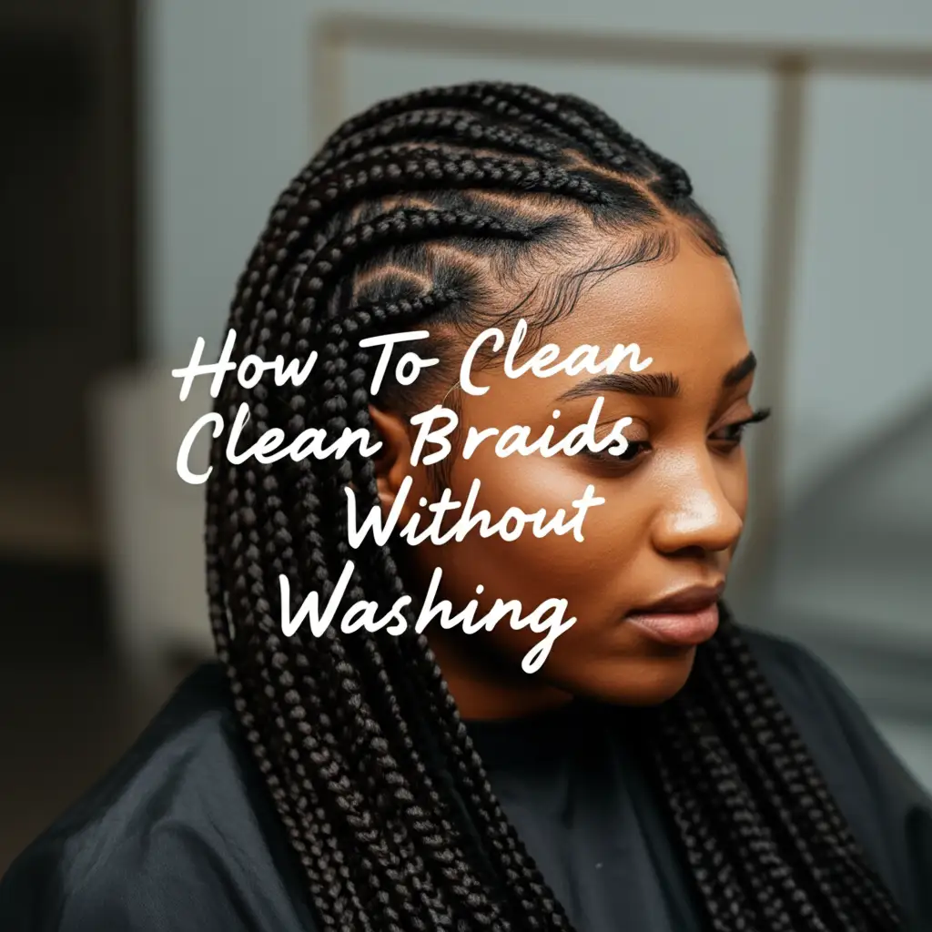 Learn how to clean braids without washing them! Discover expert tips for refreshing your protective style, eliminating odor, and maintaining a healthy scalp between washes. Keep your braids looking fresh.