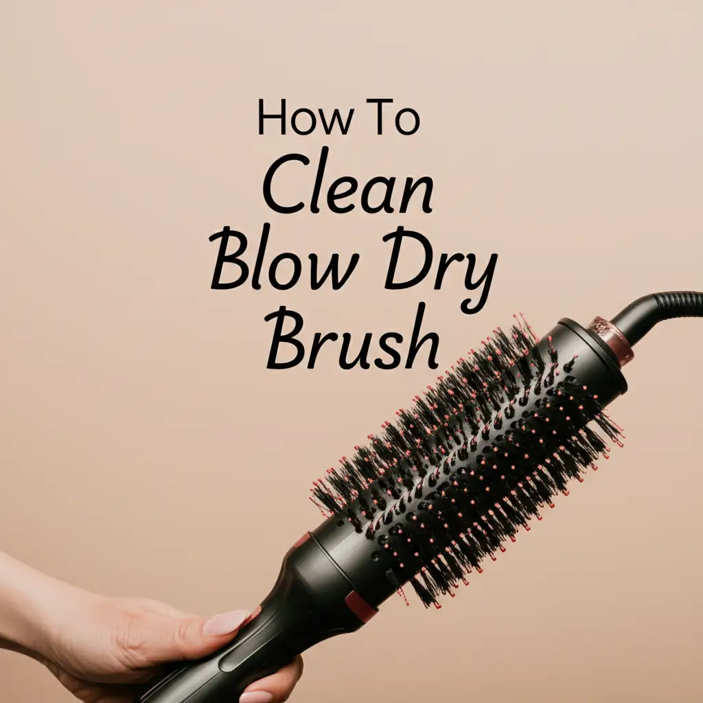 How To Clean Blow Dry Brush