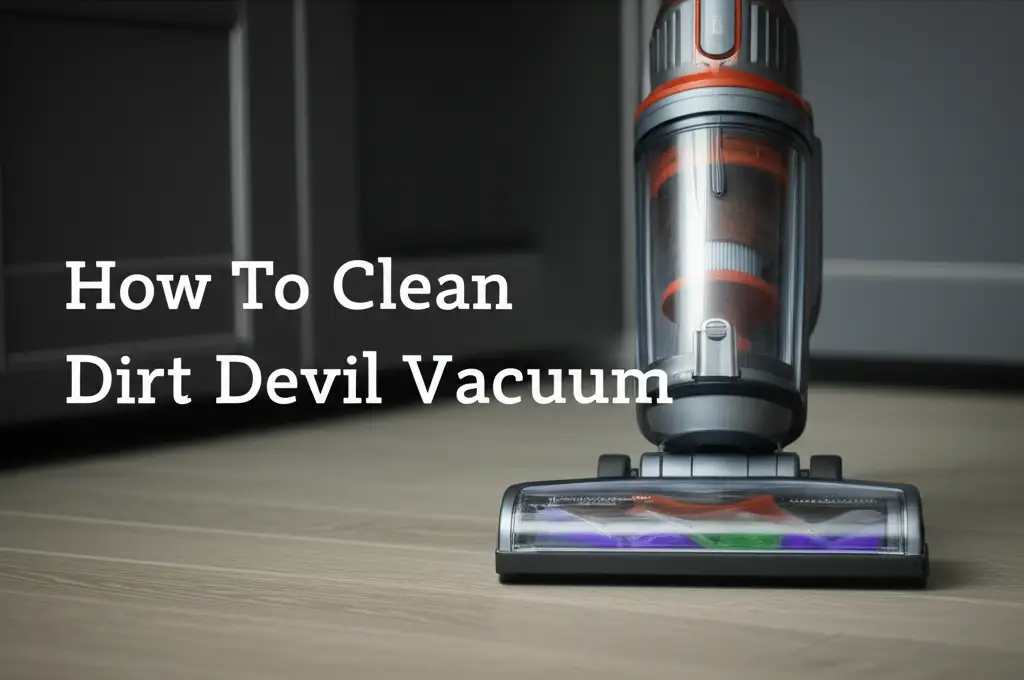 How To Clean Dirt Devil Vacuum