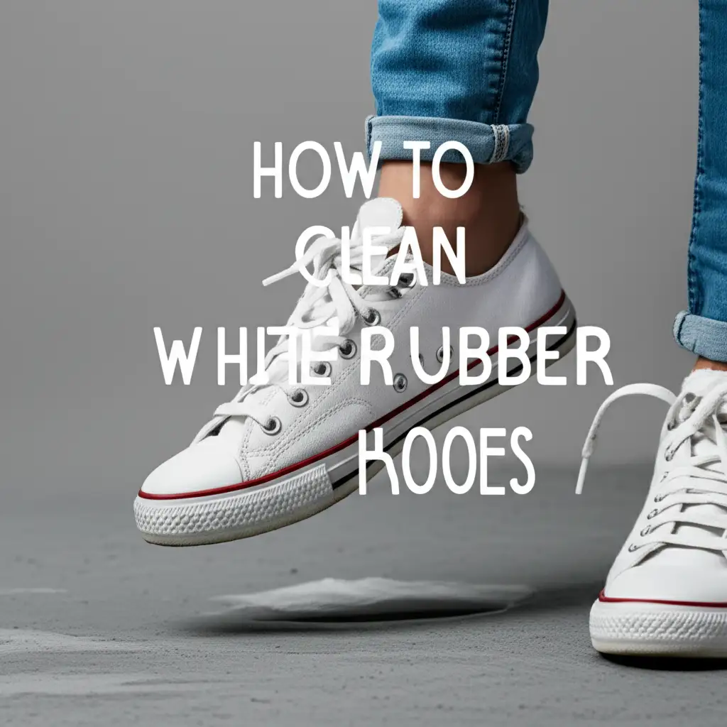 How To Clean White Rubber Shoes