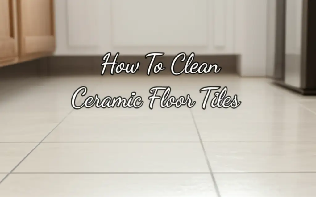 How To Clean Ceramic Floor Tiles