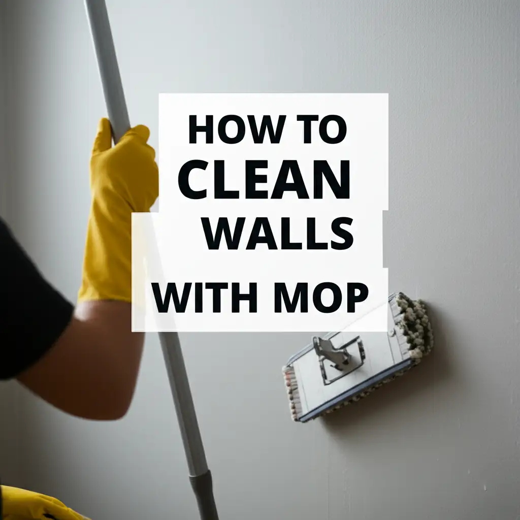 How To Clean Walls With Mop