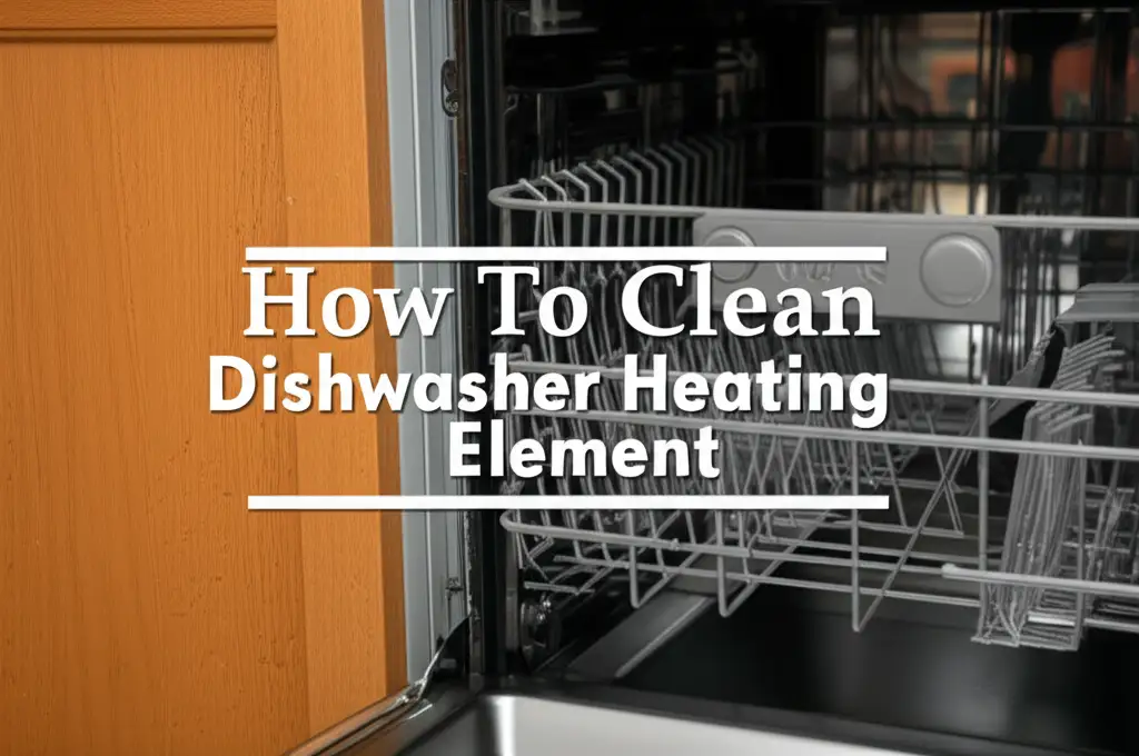 How To Clean Dishwasher Heating Element