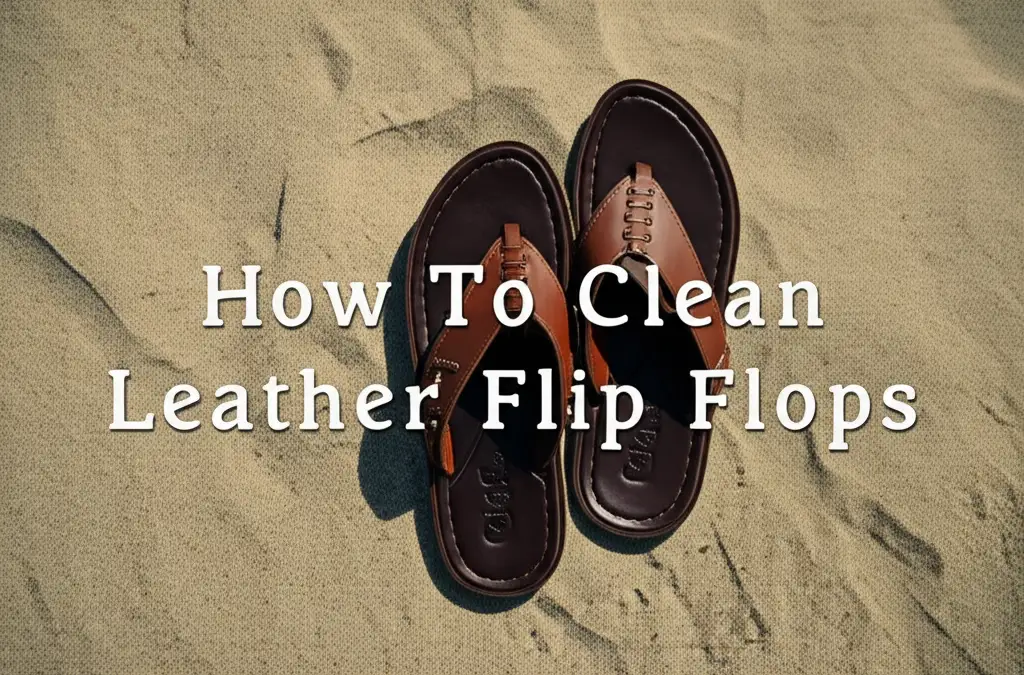 How To Clean Leather Flip Flops