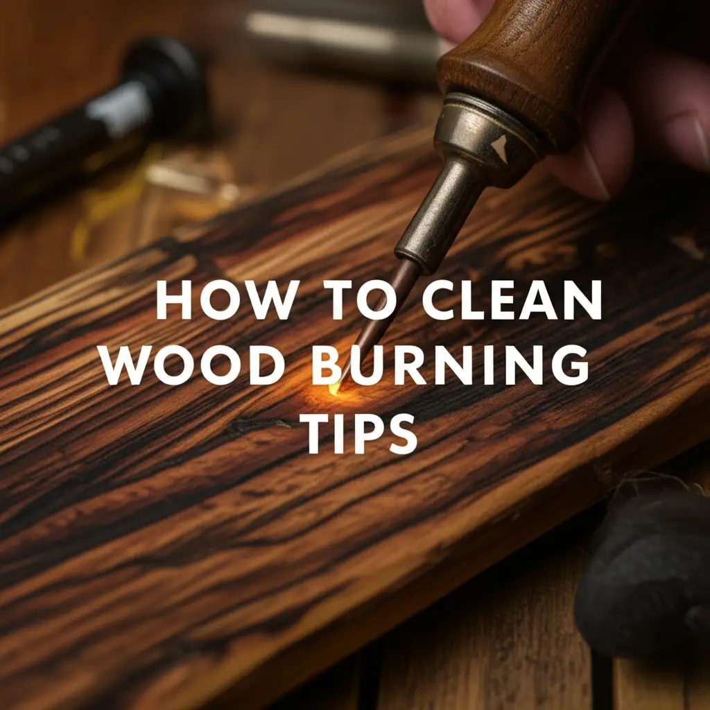 How To Clean Wood Burning Tips