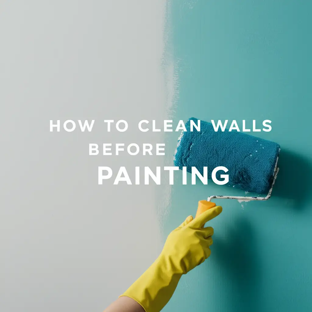 How To Clean Walls Before Painting