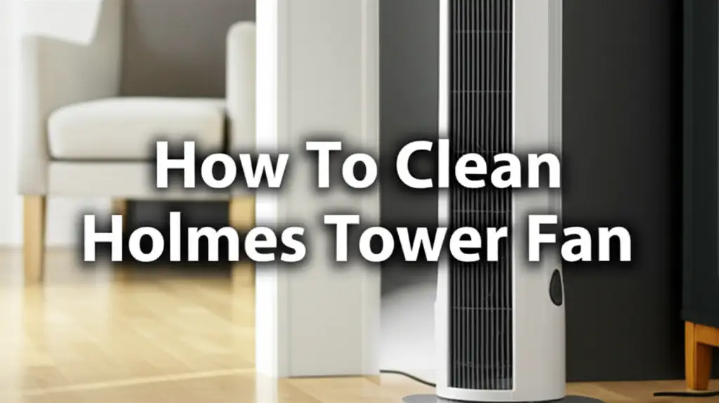 How To Clean Holmes Tower Fan