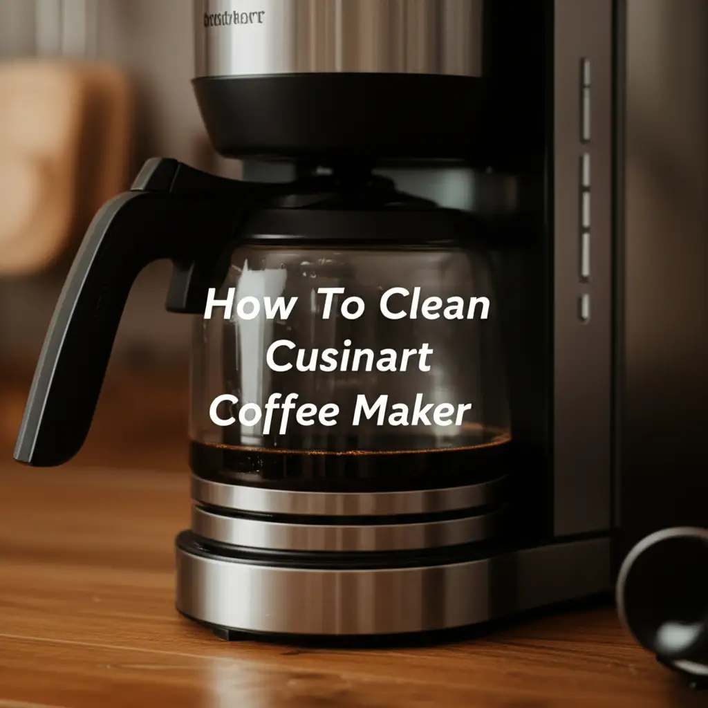 How To Clean Cusinart Coffee Maker