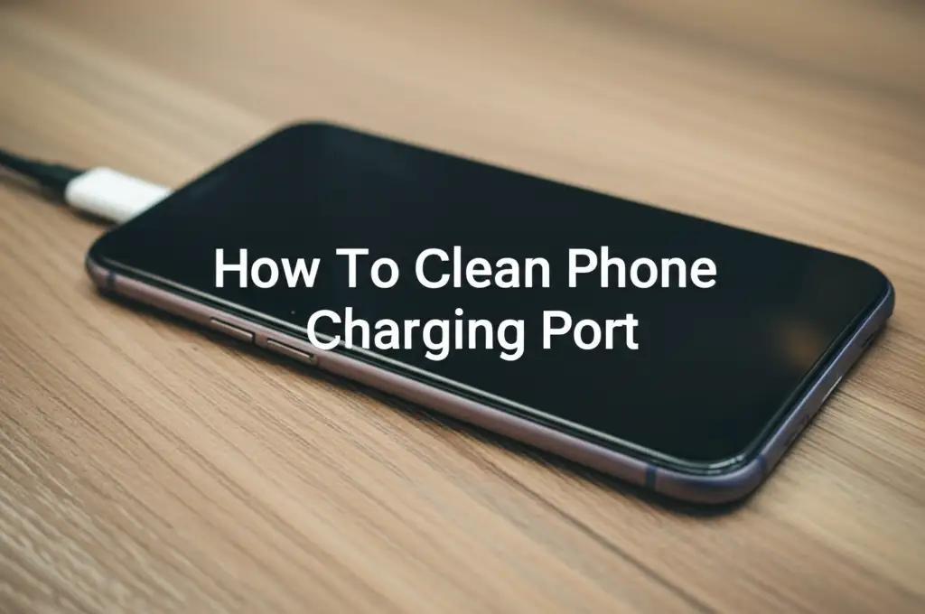 How To Clean Phone Charging Port