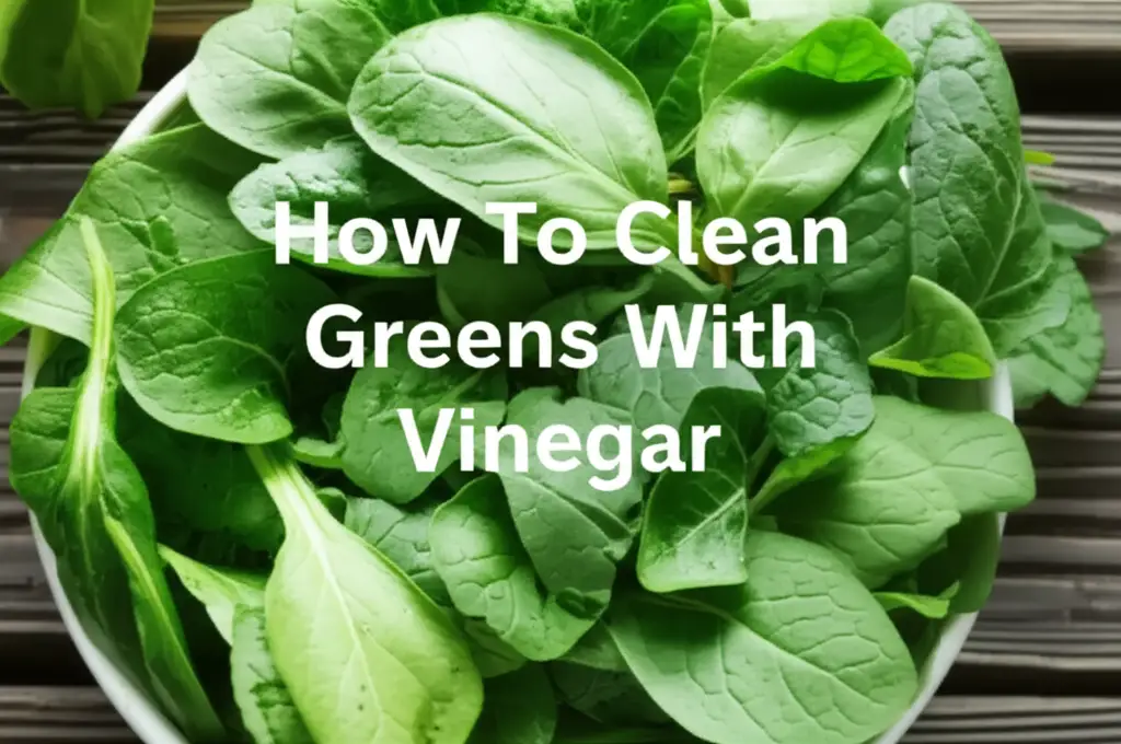 How To Clean Greens With Vinegar