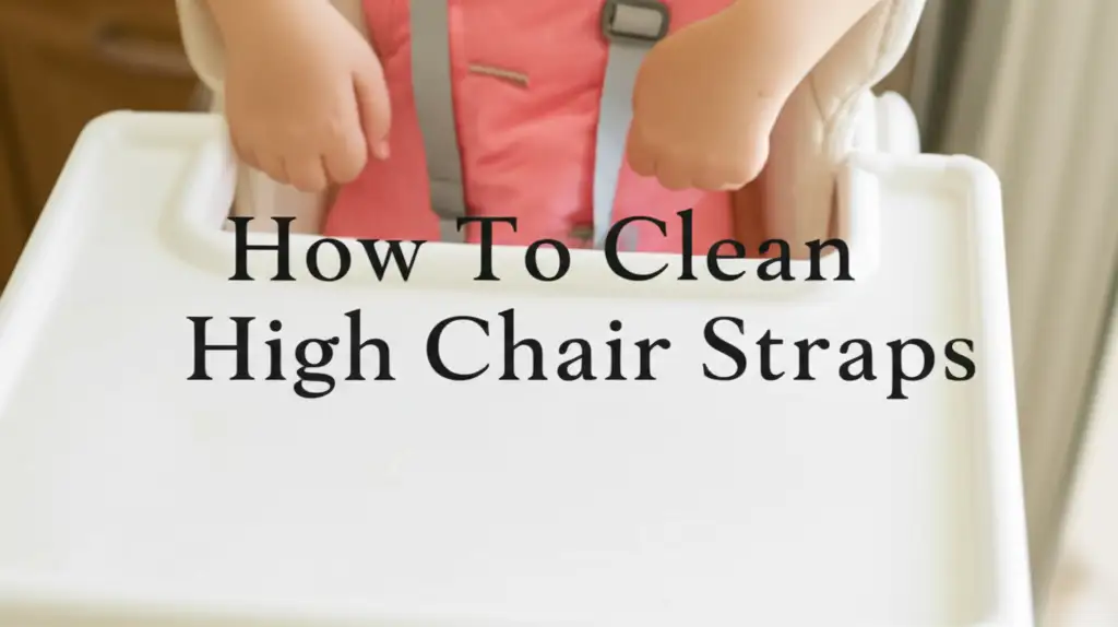 Learn how to clean high chair straps effectively. Remove food stains, grime, and keep your baby's eating area hygienic and safe with our expert guide.