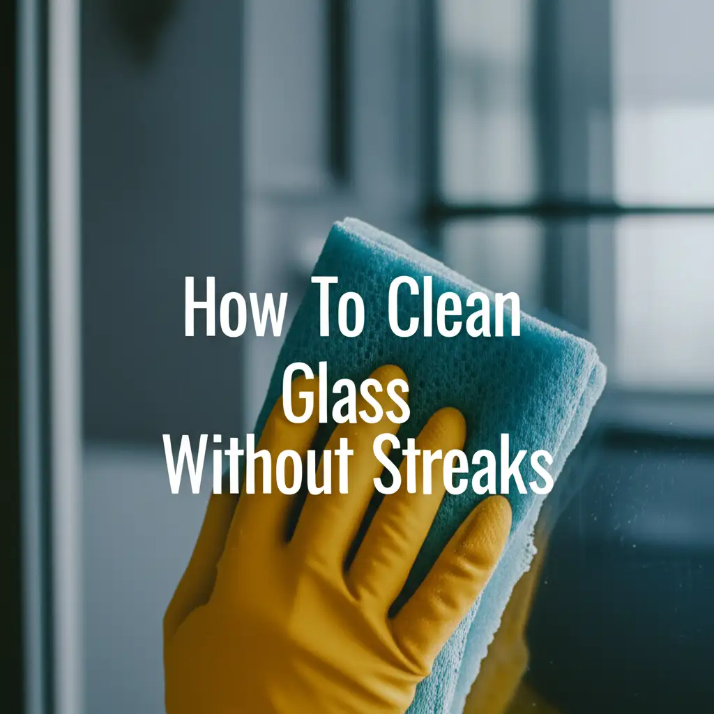 How To Clean Glass Without Streaks