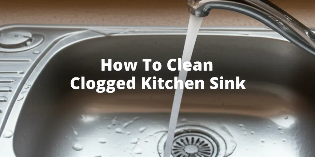 How To Clean Clogged Kitchen Sink