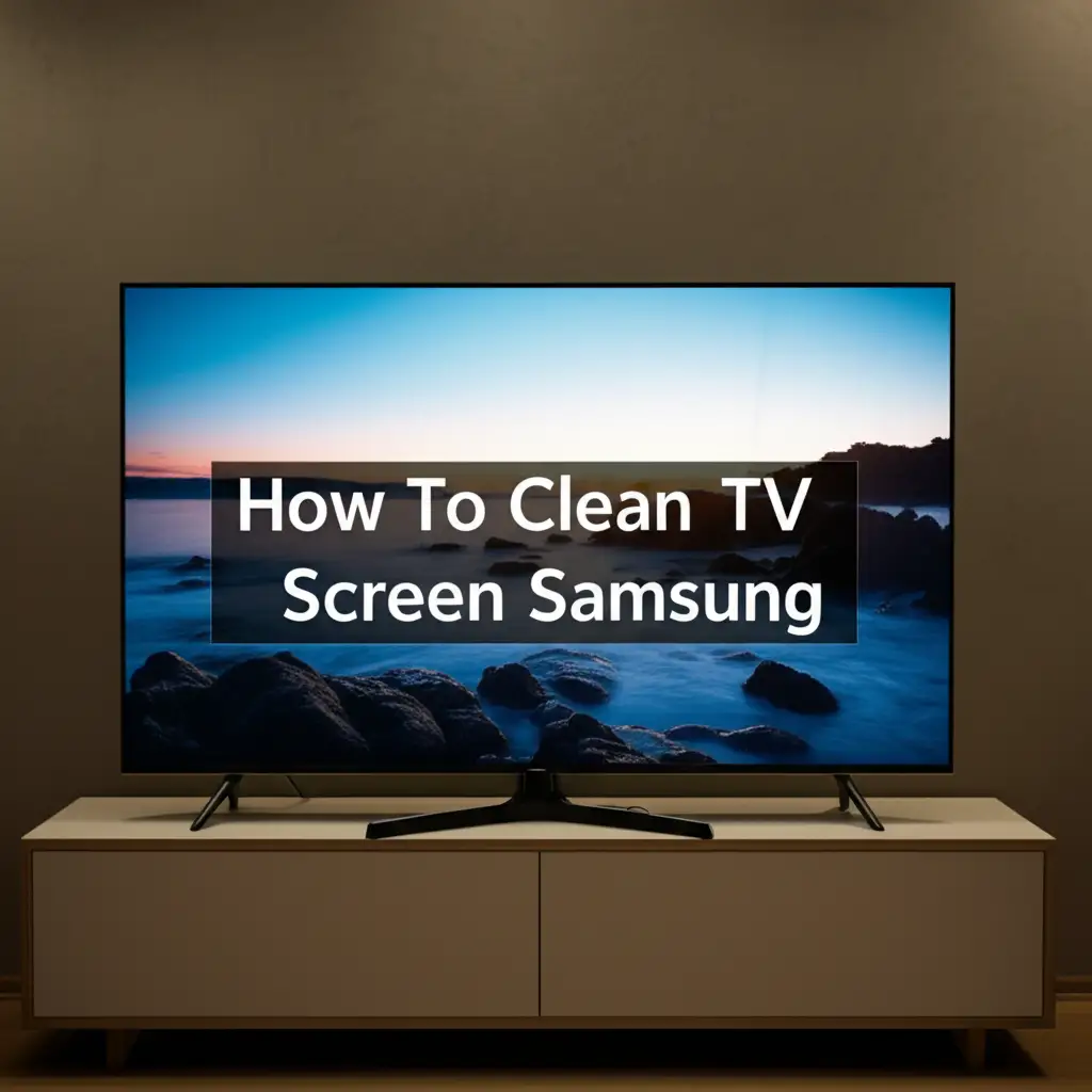 How To Clean Tv Screen Samsung