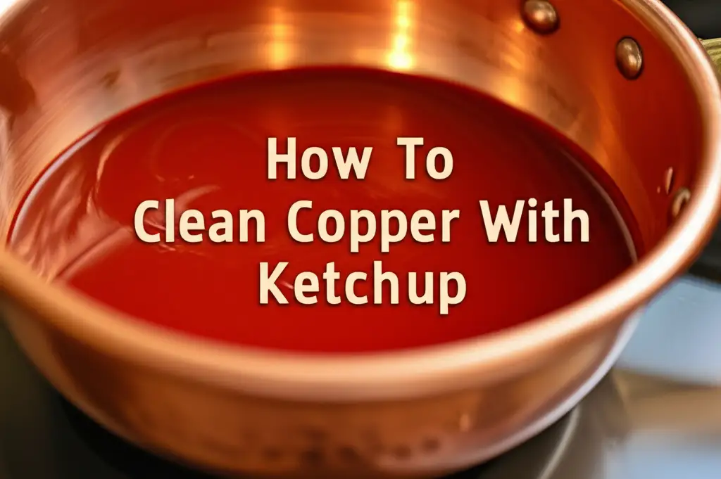 How To Clean Copper With Ketchup
