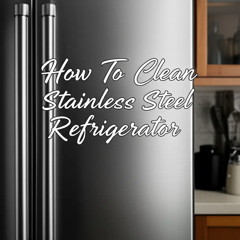 How To Clean Stainless Steel Refrigerator