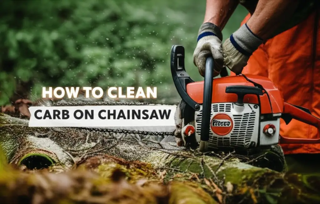 How To Clean Carb On Chainsaw