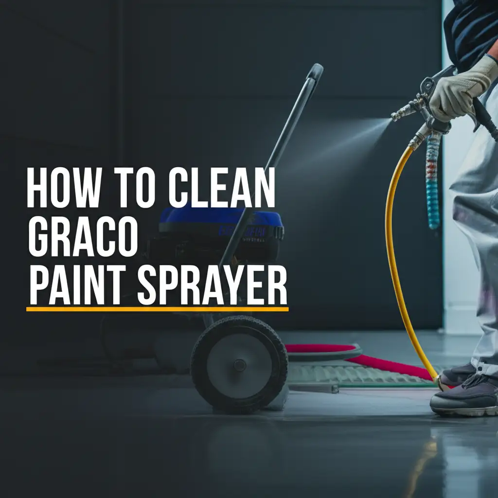 How To Clean Graco Paint Sprayer