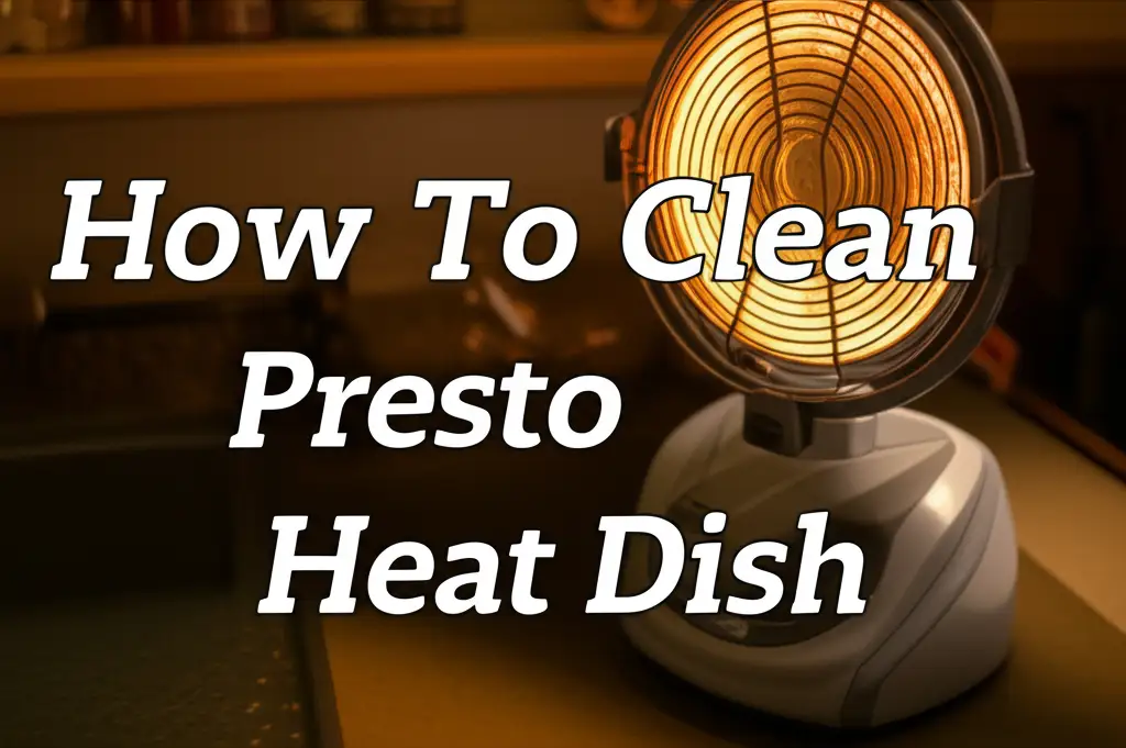 How To Clean Presto Heat Dish