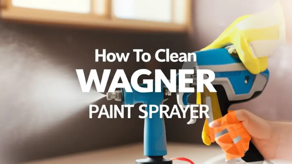 How To Clean Wagner Paint Sprayer
