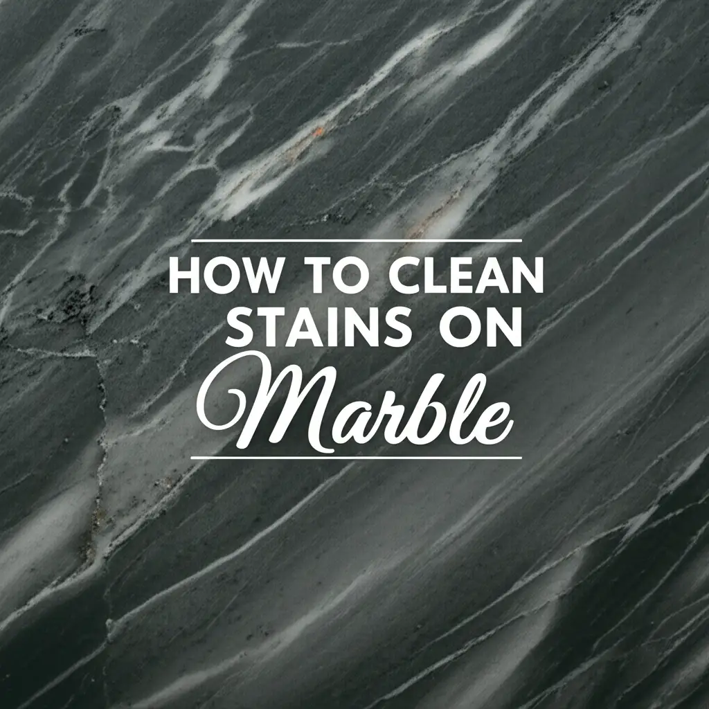 How To Clean Stains On Marble