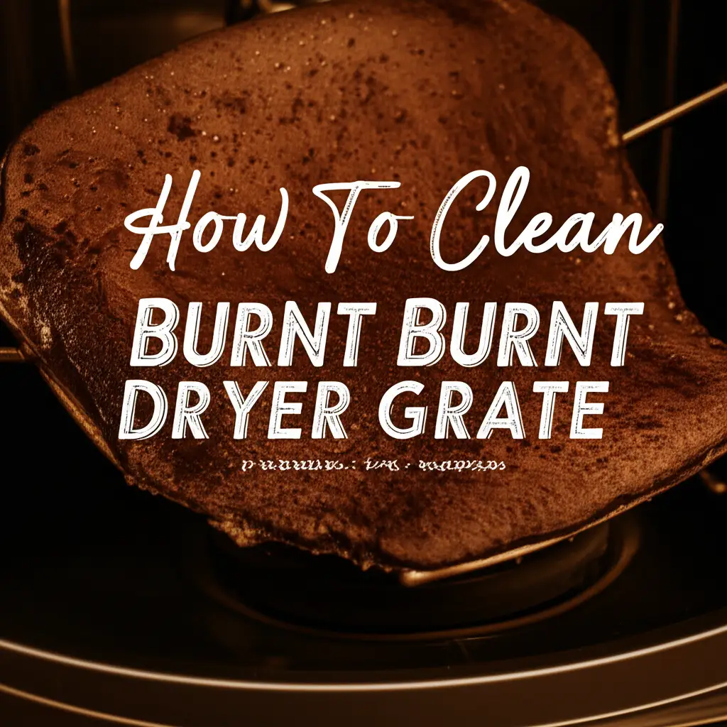 How To Clean Burnt Dryer Grate