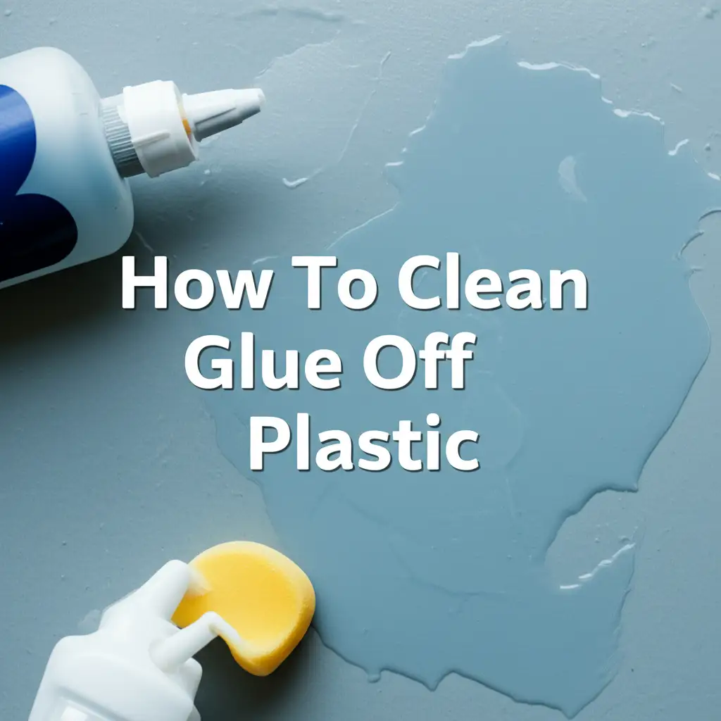 How To Clean Glue Off Plastic