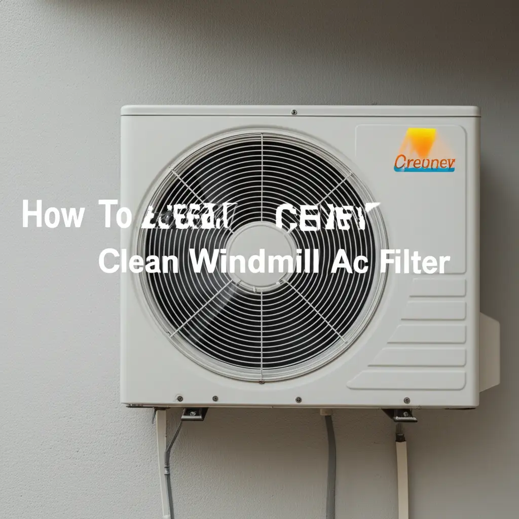 How To Clean Windmill Ac Filter