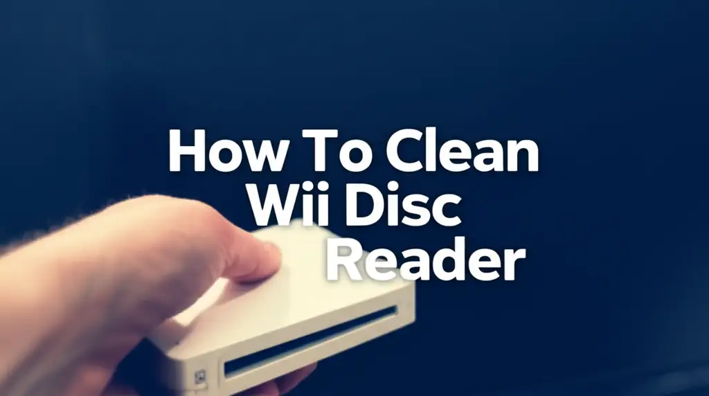 How To Clean Wii Disc Reader