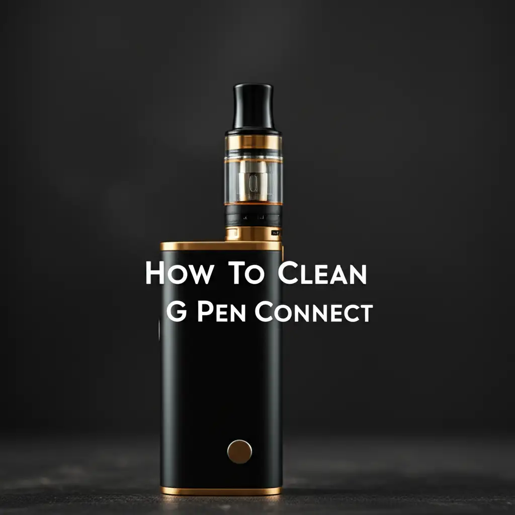 How To Clean G Pen Connect